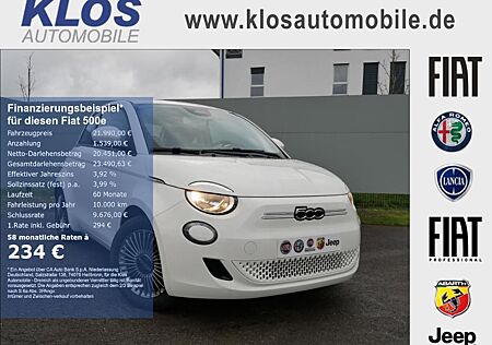 Fiat 500E ICON 42kWh PARK KOMFORTPAK NAVI ALU KLIMAAU