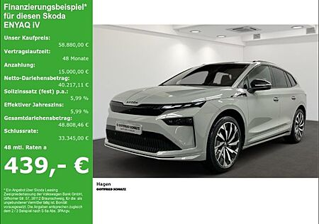 Skoda Enyaq iV 85x Sportline 4x4 neues Modell!