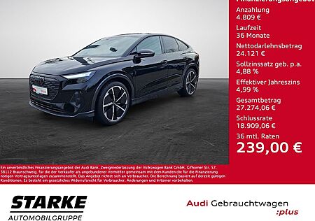 Audi Q4 e-tron Sportback 35 S-line NaviPlus LED 21-Zo