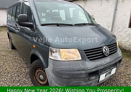 VW T5 Transporter Volkswagen T5 1.9d 105PS Transporter Bus Lang 8+1 Seats