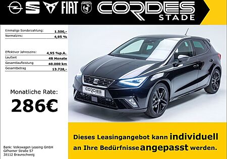 Seat Ibiza FR Black Edition 1.0 TSI Automatik Navi Ka