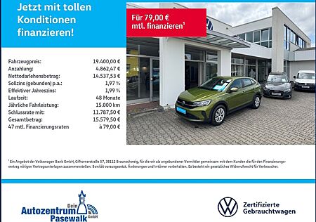 VW Taigo Volkswagen 1.0 TSI Anschlussgarantie