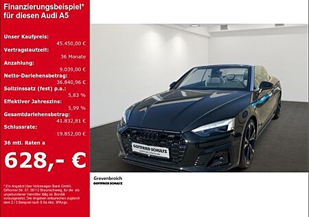 Audi A5 Cabrio S-LINE Quattro CAM LASER LEDER MEMORY