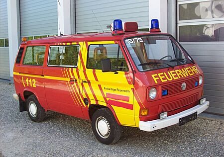 VW T3 Volkswagen Typ 253 Feuerwehrfahrzeug ELF MTW MZF mit AHK