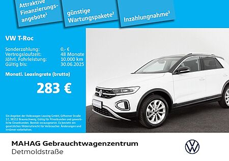 VW T-Roc Volkswagen 1.5 TSI Style AHK LED+Navi ParkAssist AppC