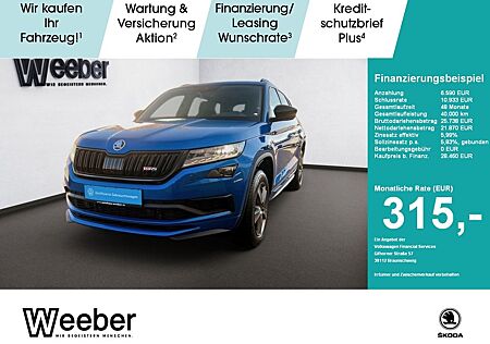 Skoda Kodiaq RS 4x4 20 LED NAVI PDC RFK STANDH KEYLESS