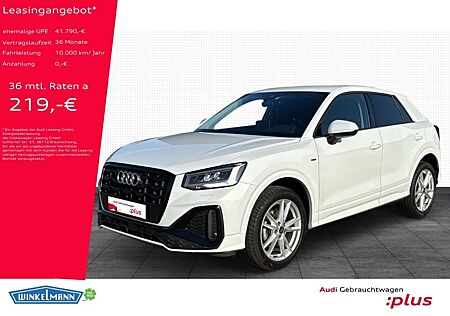 Audi Q2 S line 30 TFSI AHK LED CARPLAY PDC hi. GRA