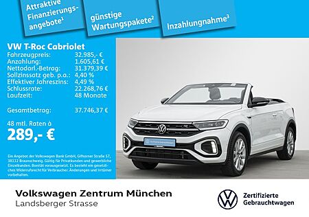 VW T-Roc Volkswagen Cabriolet 1.5 TSI R-Line BlackStyle IQ.Lig