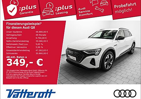 Audi Q8 e-tron 50 quattro advanced AHK S line Interie