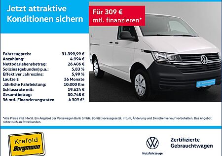 VW T6 Transporter Volkswagen T6.1 Kasten 2.0 TDI SITZHEIZUNG PDC KLIMA