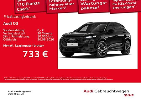 Audi Q3 1.5 TFSI S line S tronic AHK Navi Pano Matrix