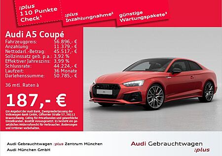 Audi A5 Coupé 45 TFSI qu. S tronic 2x S line StdHzg/P