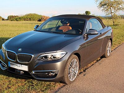 BMW 220d Cabrio Luxury Line , Garantie, Scheckheft