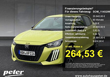 Peugeot 208 Active 100 EAT8 +Klima+SHZ+Tempomat