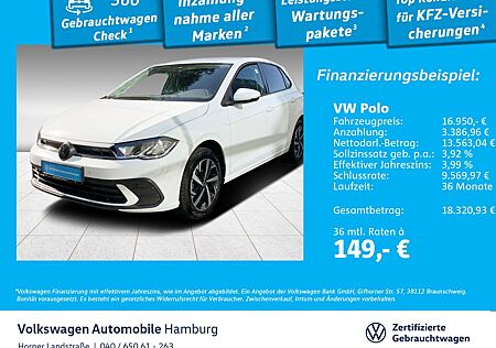 VW Polo Volkswagen Life 1.0 Navi Sitzheizung Einparkhilfe