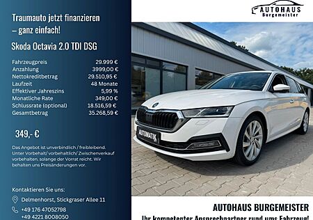 Skoda Octavia 2.0 TDI DSG *Headup*Auto*Memory*Kamera*