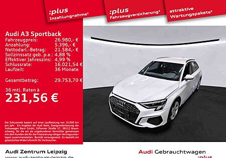 Audi A3 Sportback 40 TFSIe S line *LED*Business*