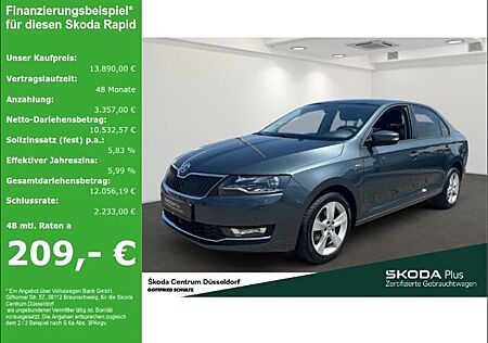 Skoda Rapid Clever DSG Klimaautomatik Mittelarmlehne v