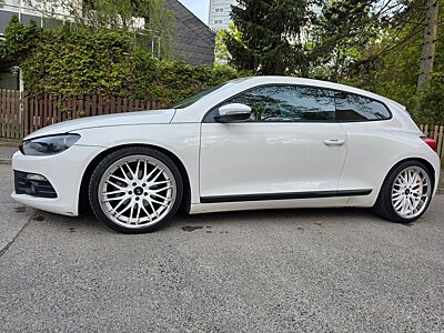 Volkswagen Scirocco 2.0 TDI - Candyweiss Tiefer 19"Alu