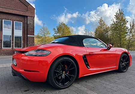 Porsche Boxster TAUM IN ORANGE 2te Hand Scheckheft und Garantie