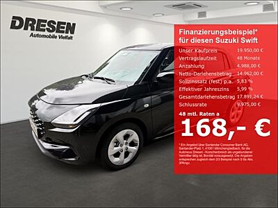Suzuki Swift Hybrid Comfort Totwinkelassistent+Rückfahr