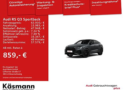 Audi RS Q3 Sportback quattro Vmax 280KM/H RS-AGA AHK