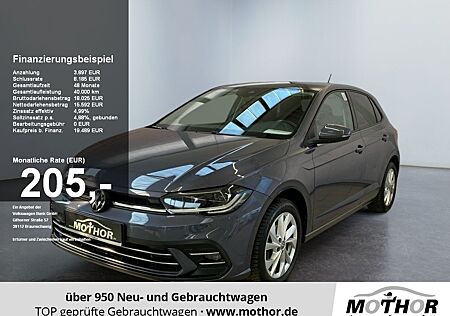 VW Polo Volkswagen VI Style 1.0 TSI ParkAss. MATRIX SpurH LM
