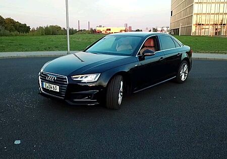 Audi A4 2.0 TFSI VOLL MATRIX B&O MASSAGE 360 S-LINE