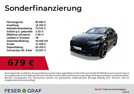 Audi Q8 50TDI quattro Matrix/B&O/AHK/Pano/Standhzg.