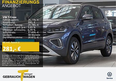 VW T-Cross Volkswagen 1.0 TSI DSG LIFE MATRIX APP-CON VIRTUAL