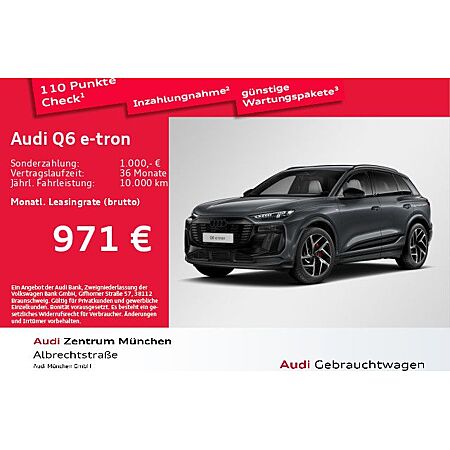 Audi Q6 e-tron leasen