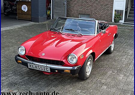 Fiat 124 Spider 1,8 CS 1 mit H- Kennzeichen