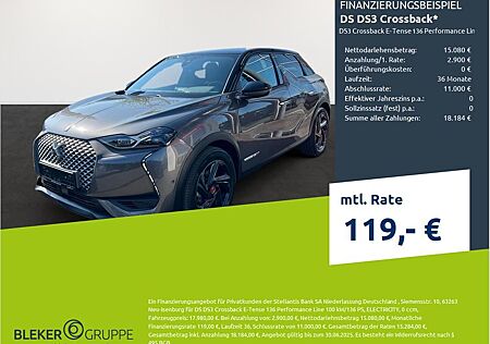 DS Automobiles DS3 Crossback E-Tense 136 Performance Line