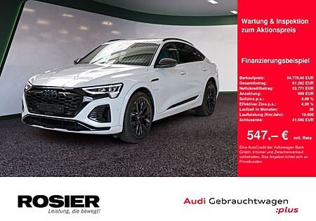 Audi Q8 e-tron Sportback S line 55 quattro PANO B+O