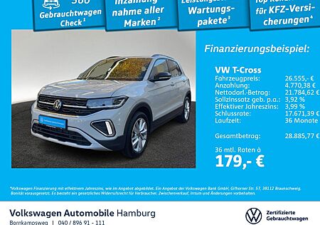 VW T-Cross Volkswagen 1.0 TSI Goal DSG IQ.Light Navi Sitzhzg
