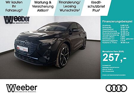 Audi Q4 e-tron Q4 Sportback e-tron S-Line Black 21*LEDER*SONOS*