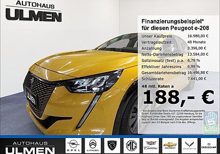 Peugeot e-208 Active Pack Elektromotor LED-Schweinwerfer