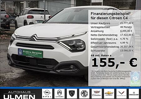 Citroën C4 Feel 1.2 PureTech S&S EAT8 LED-Scheinwerfer