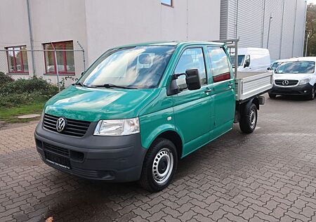 VW T5 Transporter Volkswagen T5 Pritsche DoKa 4Motion / SHZ / FN:18