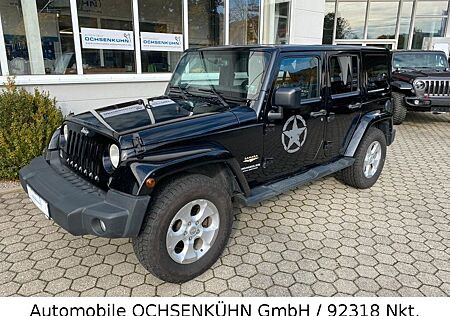 Jeep Wrangler Unlimited Sahara 3.6 V6 / Leder, AHK