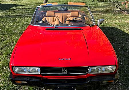 Peugeot 504 Cabrio, EZ 1983, eines der letzten!