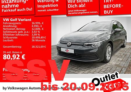 VW Golf Volkswagen Variant VIII 2.0 TDI DSG Navi LED SHZ uvm