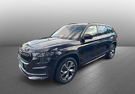 Skoda Kodiaq gebraucht kaufen Skoda Kodiaq Sportline 2.0 TDI 4x4 DSG 7-Sitzer AHK