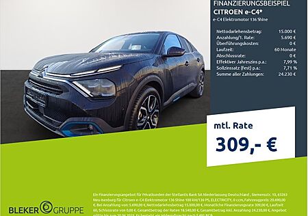 Citroën C4 e- Elektromotor 136 Shine
