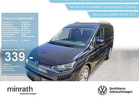 VW Caddy Volkswagen Maxi Life 2.0 TDI BLACK+APP+DAB+AHK+PDC