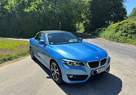 BMW 230i Steptronic Cabrio Sport Line 2. Hd Rentner
