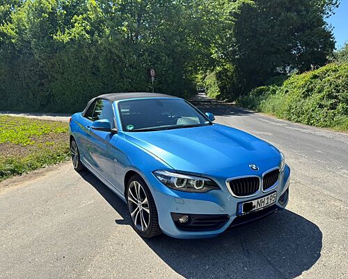 BMW 230i Steptronic Cabrio Sport Line Rentner