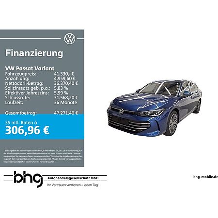 VW Passat Variant leasen
