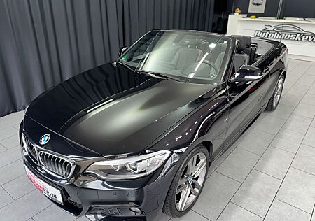 BMW 220d Cabrio M Sport|LEDER|NAVI|AUTOMATIK|AHK|