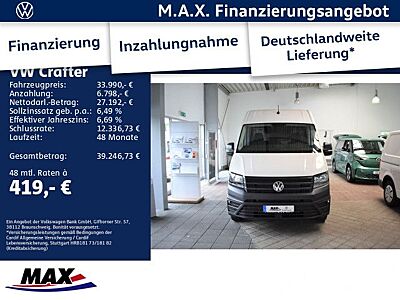 Volkswagen Crafter 35 Kasten HD LR 2.0 TDI 103 kW KLIMA PDC